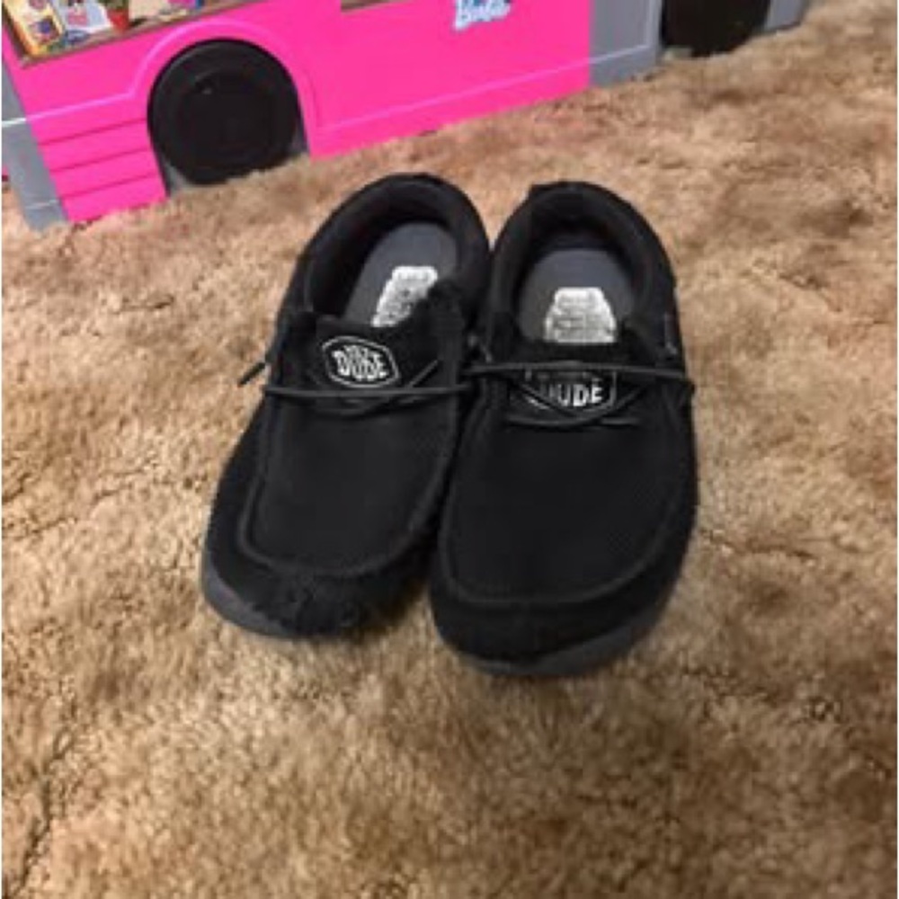 Hey Dude Black Casual Shoes